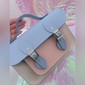 Cambridge Satchel Company 11 Inch Batchel - Clay, Delphinium Matte & Dusky Rose